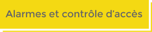 texte alarmes et contrôle d'accès sur fond jaune